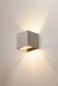 Preview: SOLID CUBE, Wandleuchte, QT14, schwarzer Sandstein, max. 25 W