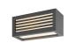 Preview: BOX-L, LED Outdoor Wand- und Deckenaufbauleuchte, anthrazit, IP44, 3000 K, 19 W