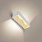 Preview: LOGS IN L Indoor LED Wandaufbauleuchte weiß 3000 K TRIAC dimmbar