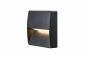Preview: DOWNUNDER OUT, square WL Outdoor LED Wandaufbauleuchte, anthrazit, 3000 K