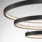 Preview: ONE TRIPLE DALI, Indoor LED Pendelleuchte, schwarz, 3000/4000 K