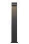 Preview: ABRIDOR POLE 100, Outdoor LED Stehleuchte IP55 anthrazit 3000/4000 K