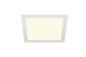 Preview: SENSER 24, Indoor LED Deckeneinbauleuchte eckig weiß 3000 K