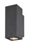 Preview: ENOLA SQUARE S UP/DOWN, Outdoor LED Wandaufbauleuchte anthrazit