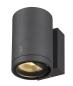 Preview: ENOLA ROUND M, single Outdoor LED Wandaufbauleuchte anthrazit