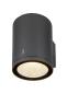 Preview: ENOLA ROUND L, single Outdoor LED Wandaufbauleuchte anthrazit CCT 3000/4000 K