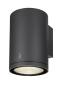 Preview: ENOLA ROUND L, single Outdoor LED Wandaufbauleuchte anthrazit CCT 3000/4000 K
