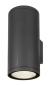 Preview: ENOLA ROUND L UP/DOWN, Outdoor LED Wandaufbauleuchte anthrazit CCT 3000/4000 K