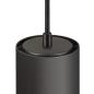 Preview: NUMINOS® M PD, DALI, Pendelleuchte, Pendellänge 250 cm, 4000 K, 13 Watt, 36°, DALI, matt schwarz