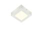Preview: SENSER 12, Indoor LED Wand- und Deckenaufbauleuchte eckig weiß 4000 K