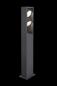 Preview: ESKINA FRAME 75, Outdoor LED Stehleuchte double anthrazit CCT switch 3000/4000 K