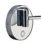 Preview: MAGANDA, Indoor LED Wandaufbauleuchte chrom CCT switch 2700/3000/4000 K