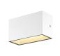 Preview: SITRA M, LED Outdoor Wandaufbauleuchte, weiss, CCT switch 3000/4000 K, IP 65