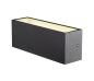 Preview: SITRA L, LED Outdoor Wandaufbauleuchte, anthrazit, CCT switch 3000/4000 K