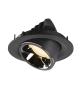 Preview: NUMINOS GIMBLE M, Deckeneinbauleuchte schwarz / chrom 3000 K 55°