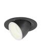 Preview: NUMINOS GIMBLE M, Deckeneinbauleuchte schwarz / weiß 4000 K 20°
