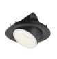 Preview: NUMINOS GIMBLE M, Deckeneinbauleuchte schwarz / weiß 4000 K 20°
