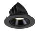 Preview: NUMINOS GIMBLE L, Deckeneinbauleuchte schwarz 4000 K 20°