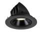 Preview: NUMINOS GIMBLE L, Deckeneinbauleuchte schwarz 4000 K 55°
