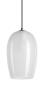 Preview: PANTILO OVAL PD, E27 Pendelleuchte, weiß/chrom