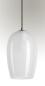 Preview: PANTILO OVAL PD, E27 Pendelleuchte, weiß/chrom