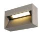 Preview: CONCRETO L, WL Wandaufbauleuchte grau, 12 W, 570 lm, 3000 K