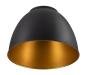 Preview: PARA DOME, Leuchtenschirm aluminium black/gold