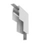 Preview: L-Verbinder mechanisch, 48V TRACK, für Aufbauschiene tief, Stereo, weiß