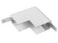 Preview: L-Verbinder mechanisch, 48V TRACK, für Aufbauschiene tief, Stereo, weiß
