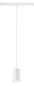 Preview: NUMINOS® XS, 48V Pendelleuchte, Pendellänge 150 cm, 4000 K, 20°, DALI 2, matt weiß