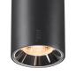 Preview: NUMINOS® S 48V TRACK, DALI, Pendelleuchte, schwarz / chrom, 16 W, 1000 lm, 2700 K, CRI 90, 40°