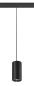 Preview: NUMINOS® S, 48V Pendelleuchte, Pendellänge 150 cm, 4000 K, 40°, DALI 2, matt schwarz / glänzend chrom