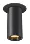 Preview: NUMINOS® PROJECTOR S, Deckeneinbauleuchte, 3000 K, 20°, zylindrisch, schwarz / schwarz