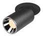 Preview: NUMINOS® PROJECTOR M, Deckeneinbauleuchte, 3000 K, 20°, zylindrisch, schwarz / chrom