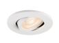Preview: UNIVERSAL DOWNLIGHT Abdeckung, für Downlight IP20, schwenkbar, rund, weiss