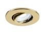 Preview: UNIVERSAL DOWNLIGHT Abdeckung, für Downlight IP20, schwenkbar, rund, gold