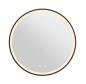 Preview: TRUKKO 60, Spiegel Ø 60 cm, chrom, schwarzer rand