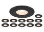 Preview: Sonderangebot: 12x UNIVERSAL DOWNLIGHT inkl. Abdeckung, Set bestehend aus 12 x 1007095 UNIVERSAL DOWNLIGHT PHASE IP65 38° + 1007096 UNIVERSAL DOWNLIGHT Abdeckung - schwarz