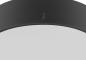 Preview: MEDO® PRO 30, Wand- und Deckenaufbauleuchte, rund, 3000/4000 K, 10 W, Phasenabschnitt, 70°, UGR <19, schwarz