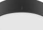 Preview: MEDO® 30, Wand- und Deckenaufbauleuchte, rund, 2700/3000/4000 K, 12 W, Phasenabschnitt, 110°, schwarz