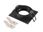 Preview: NEW TRIA® 68, Deckeneinbauring, L: 8.2 B: 8.2 H: 2.6 cm, IP 20, schwarz