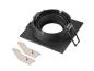 Preview: NEW TRIA® 75, Deckeneinbauring, L: 9 B: 9 H: 2.6 cm, IP 20, schwarz