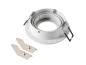 Preview: NEW TRIA® 75, Deckeneinbauring, D: 9.3 H: 2.6 cm, IP 20, weiß