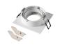 Preview: NEW TRIA® 75, Deckeneinbauring, L: 9 B: 9 H: 2.6 cm, IP 20, weiß