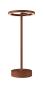 Preview: VINOLINA ONE, Tischleuchte, Akku, IP54, 2700 K, TOUCH, rost