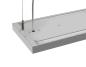 Preview: WORKLIGHT PRO 150, Pendelleuchte, 150 cm, 4000 K, DALI, Touch, grau