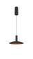 Preview: LALU®, Pendelleuchte, Led Base, Mix&Match, 150 cm, 9.5 W, 3000 K, PHASE, schwarz