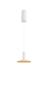 Preview: LALU®, Pendelleuchte, Led Base, Mix&Match, 150 cm, 9.5 W, 3000 K, PHASE, weiß