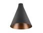 Preview: LALU® CONE 15, Leuchtenschirm, Mix&Match, H:17 cm, schwarz