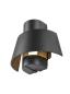 Preview: PHOTONI, Wandaufbauleuchte, konisch, 1x max. 13 W, E27, schwarz